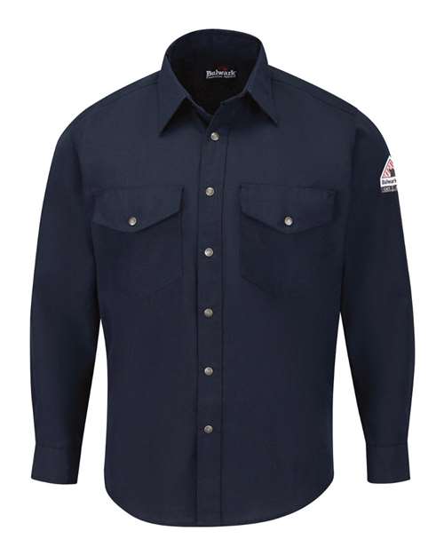Bulwark SNS2T - Snap-Front Uniform Shirt - Nomex IIIA - Tall Sizes