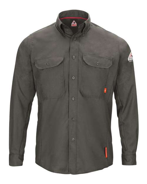 Bulwark QS50T - iQ Series Long Sleeve Comfort Woven Lightweight Shirt - Tall Sizes