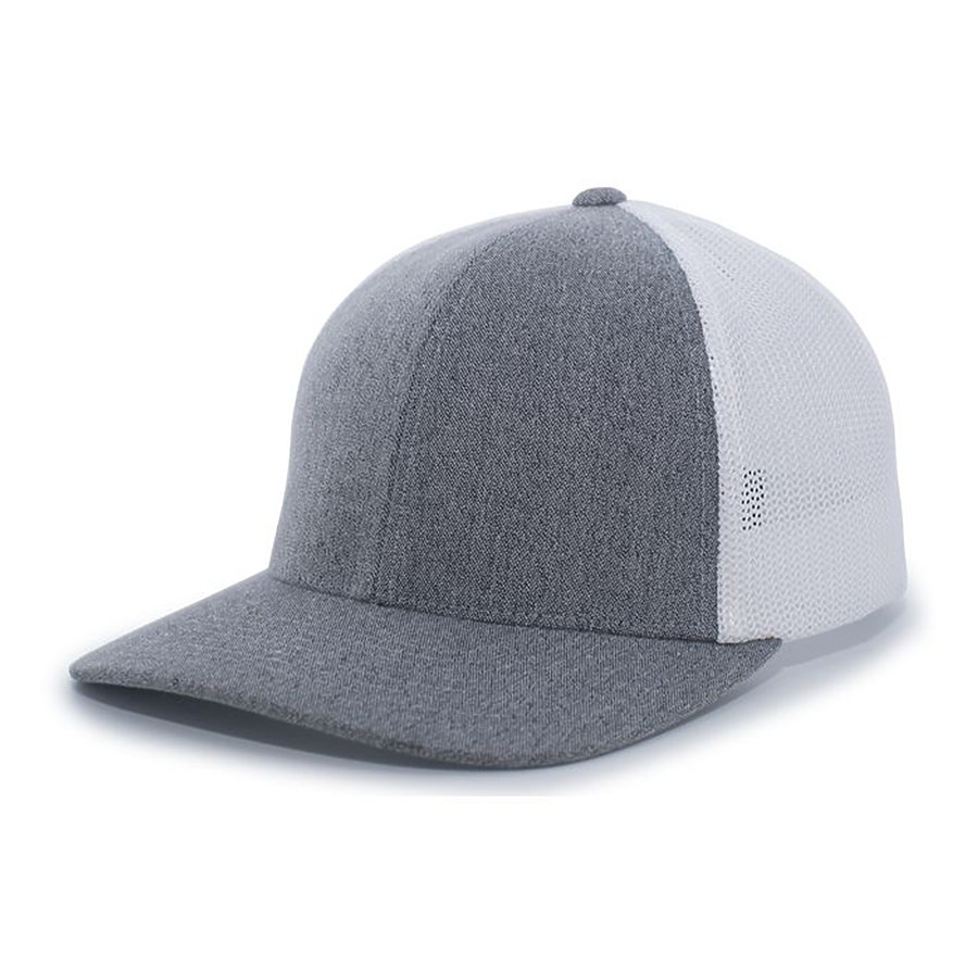 click to view Grey Heather/White