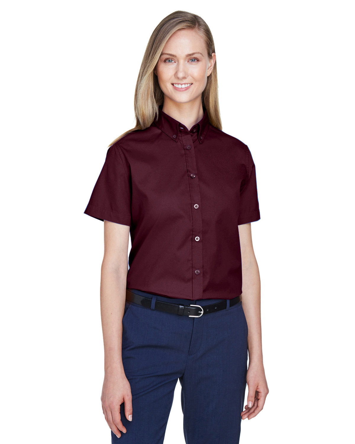 Core 365 78194 - Ladies' Optimum Short Sleeve Twill Shirt