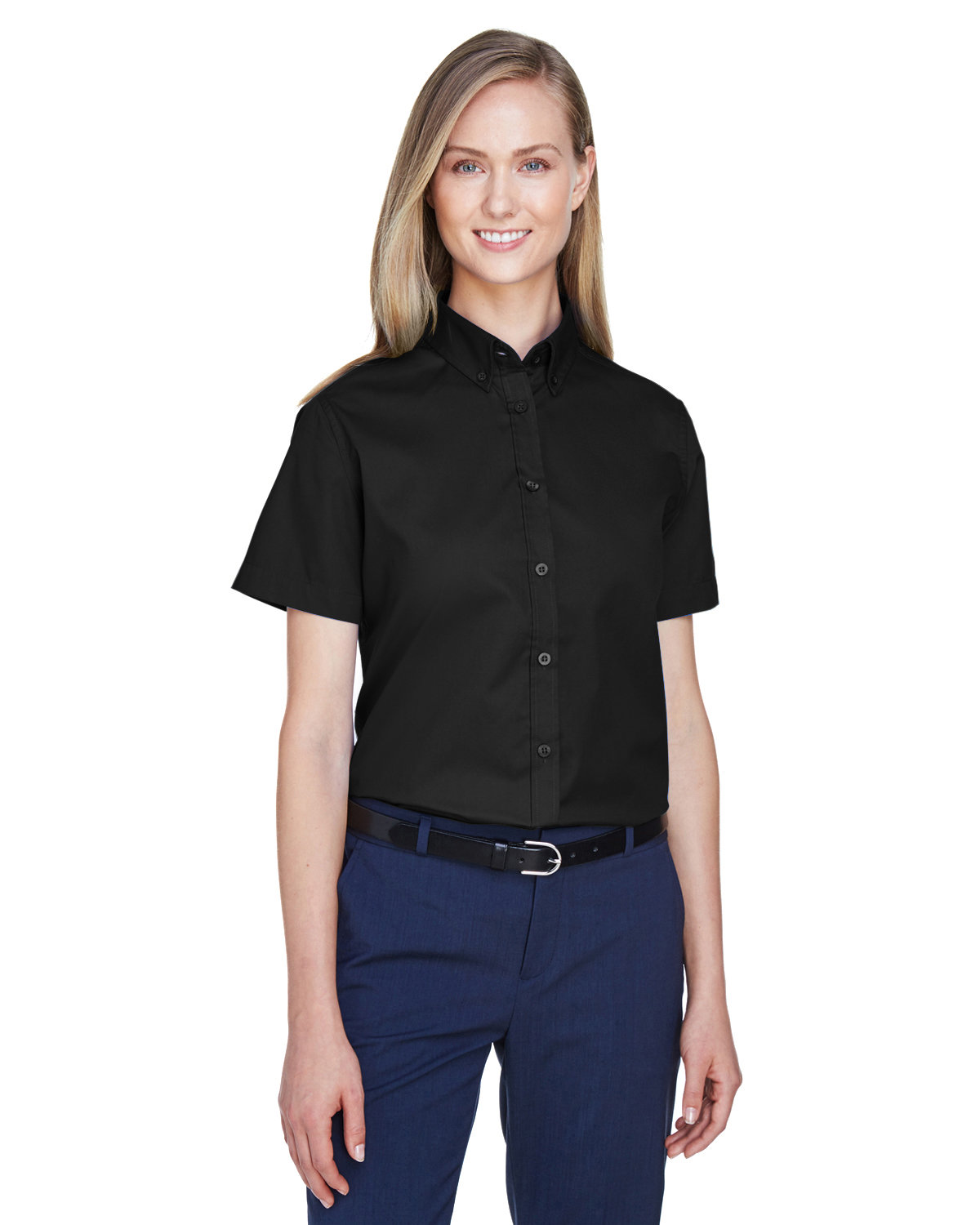 Core 365 78194 - Ladies' Optimum Short Sleeve Twill Shirt