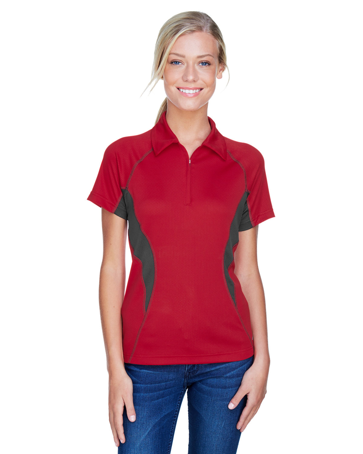click to view Olympic Red w/Black Silk