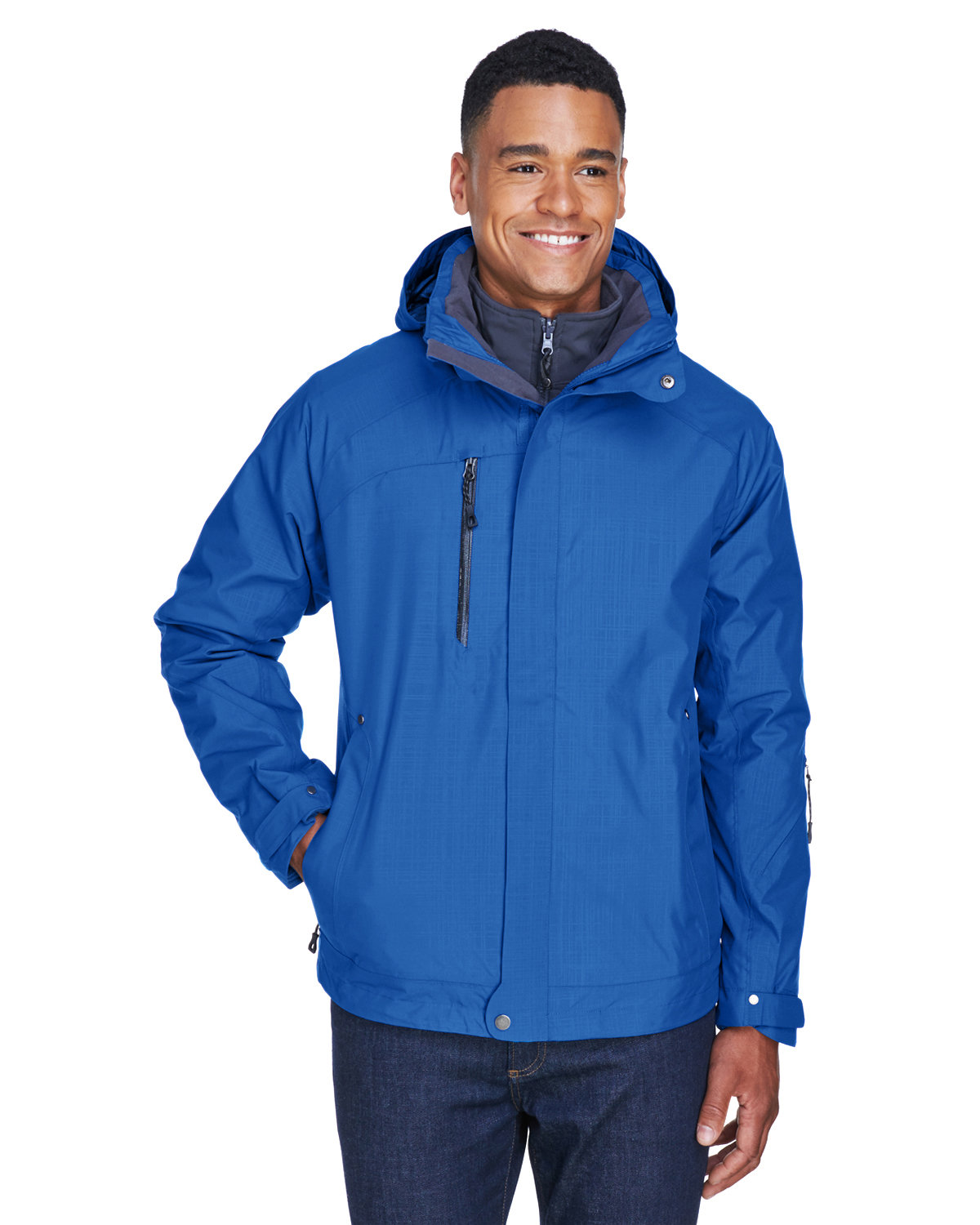 North End 88178 - Men's Caprice 3-In-1 Jacket With Soft ...