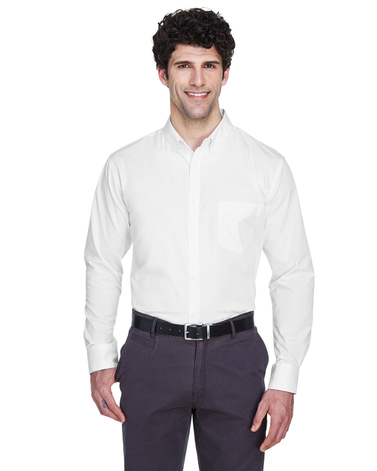 Core 365 88193T - Men's Tall Operate Long Sleeve Twill Shirt