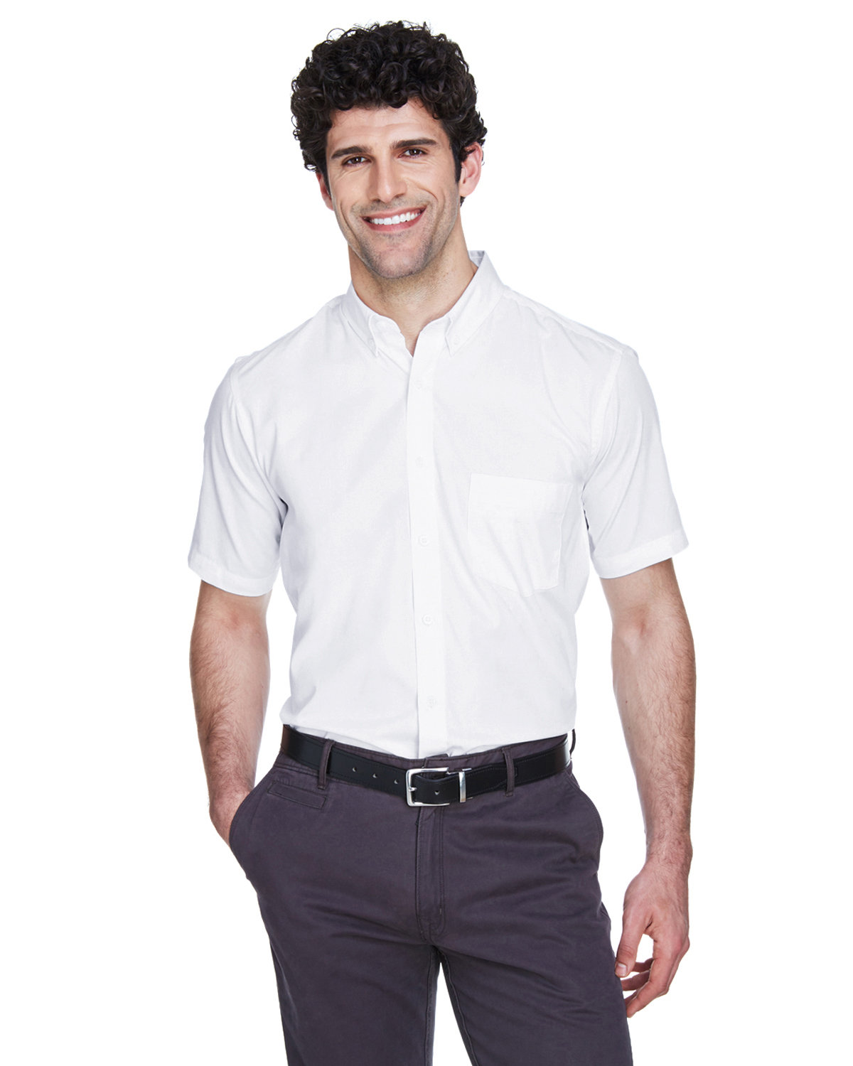 Core 365 88194 - Men's Optimum Short Sleeve Twill Shirt