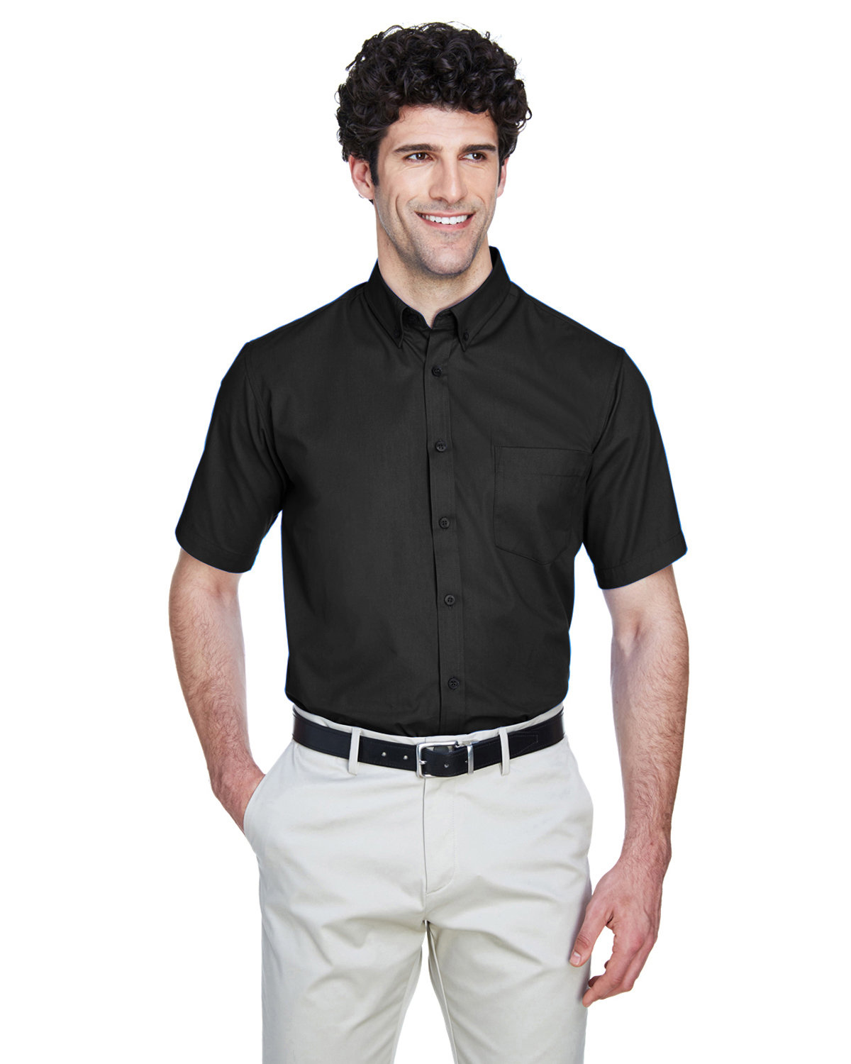 Core 365 88194T - Men's Tall Optimum Short Sleeve Twill Shirt