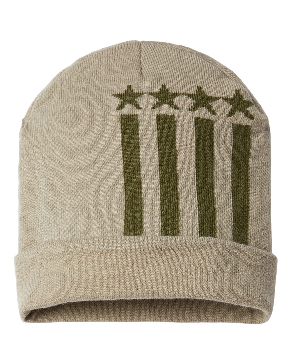 CAP AMERICA RK12 - USA-Made Patriotic Cuffed Beanie
