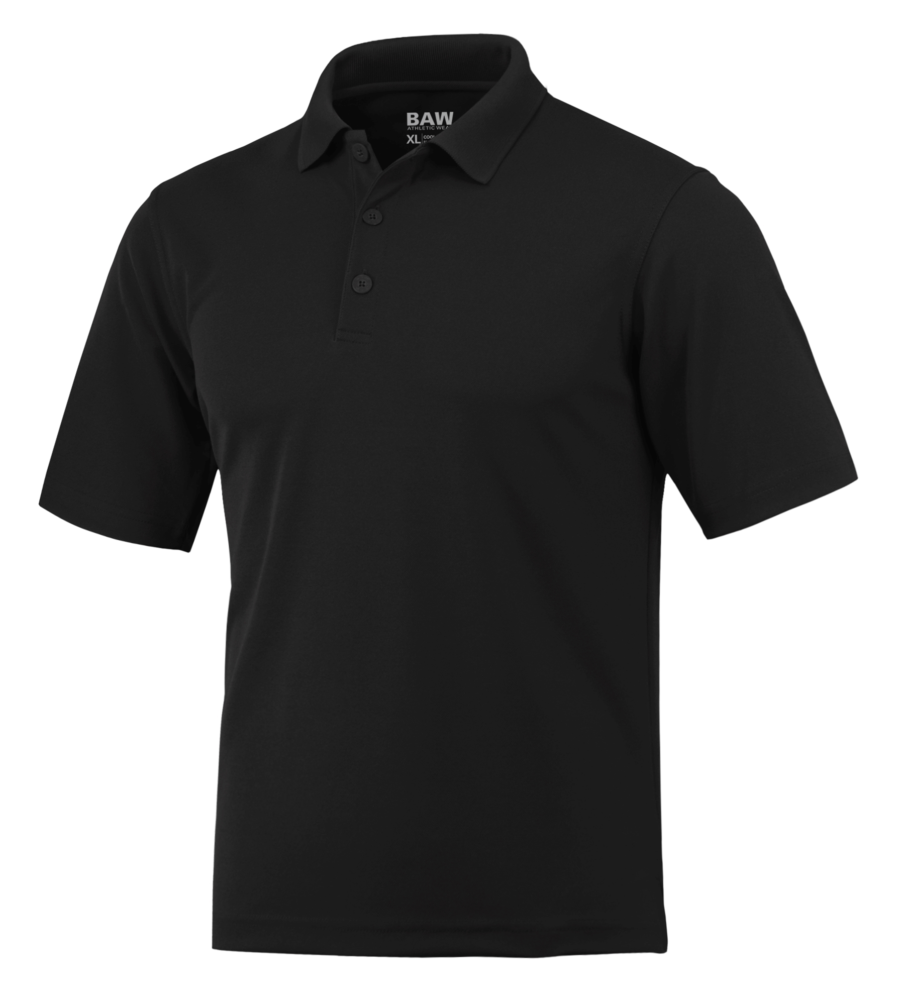 BAW Athletic Wear CT280 - Men's Solid Cool-Tek Polo