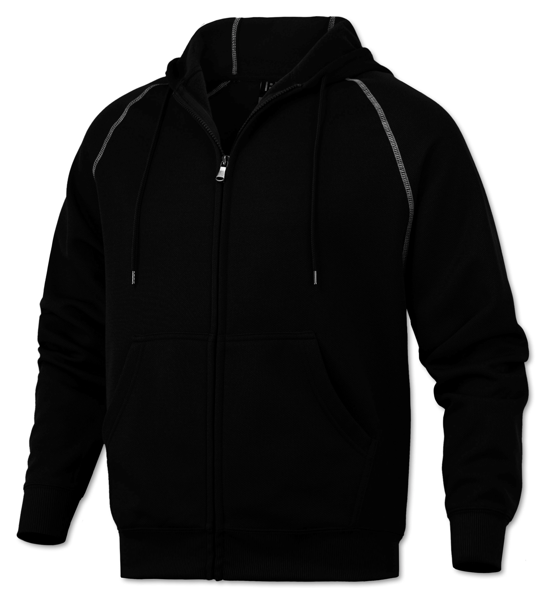 BAW Athletic Wear F250 - Adult Full-Zip Hooded Sweatshirt