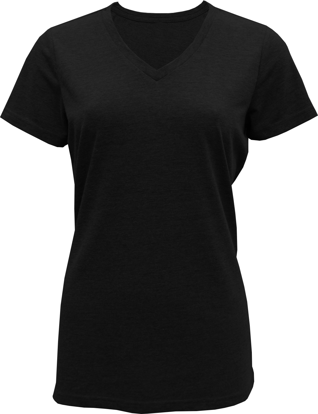BAW Athletic Wear TR79 - Ladies Tri-Blend V-neck T-Shirt