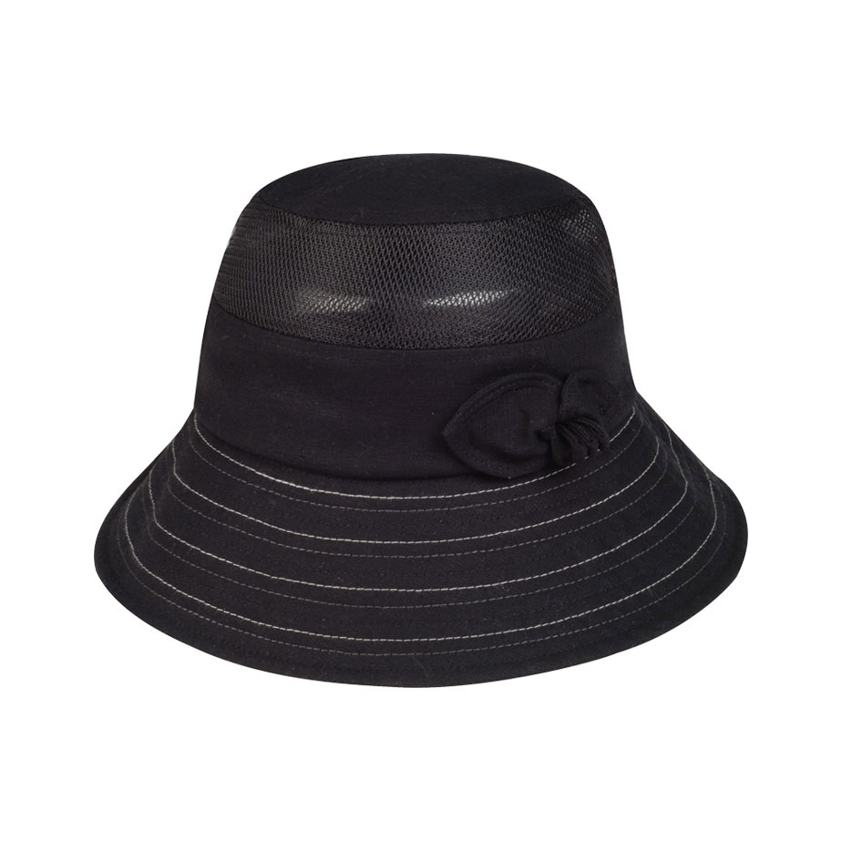 Mega Cap 6588 - Ladies' Linen/Mesh Fashion Bucket Hat