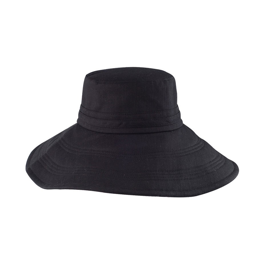 Mega Cap 6594A - Ladies' Linen Wide Brim Hat