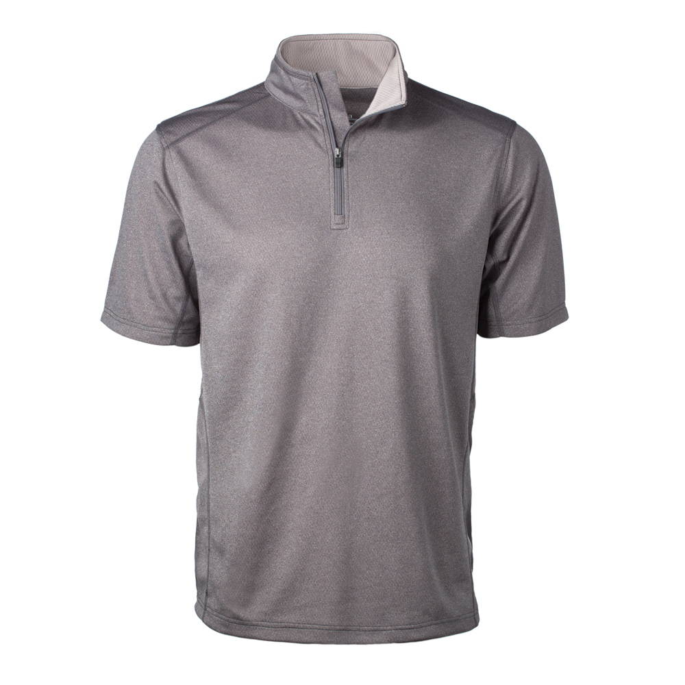 Fossa Apparel 4418 - Men's Arroyo Wicking Quarter Zip Short Sleeve Shirt