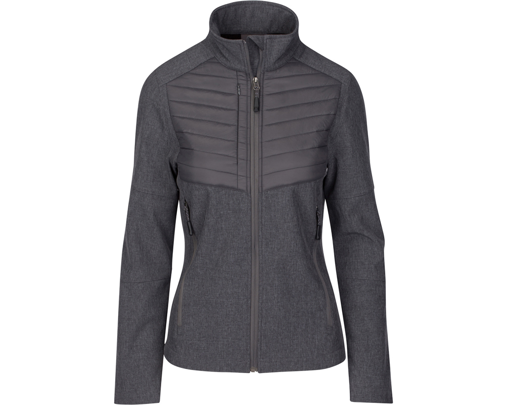 Fossa Apparel 5532 - Ladies Aurora Soft Shell Jacket $64.82 - Outerwear