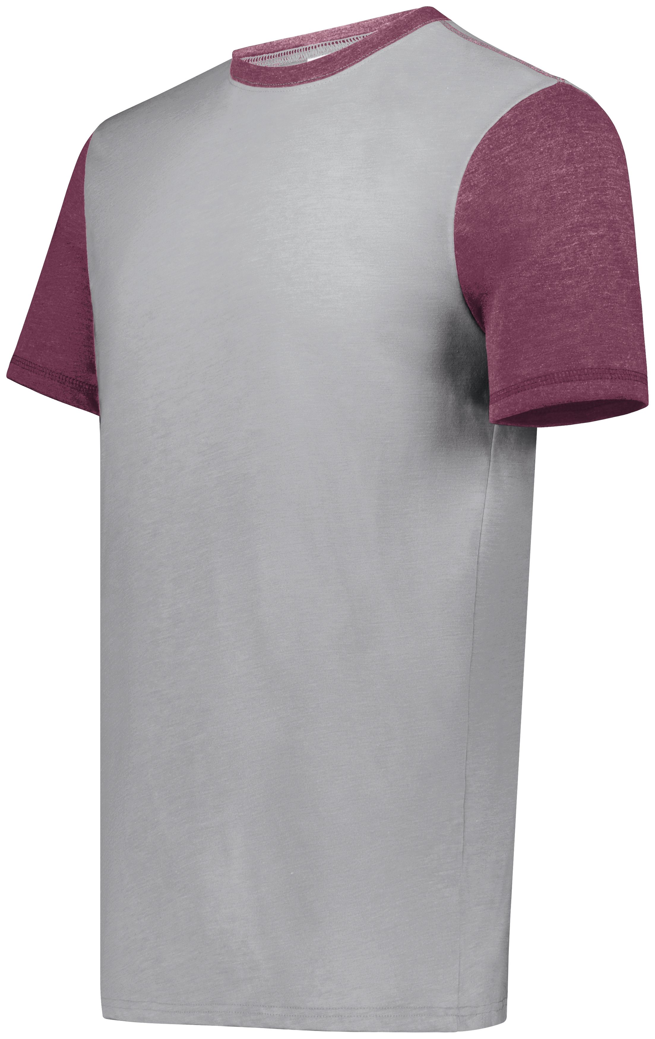 click to view Grey Heather/Maroon Heather