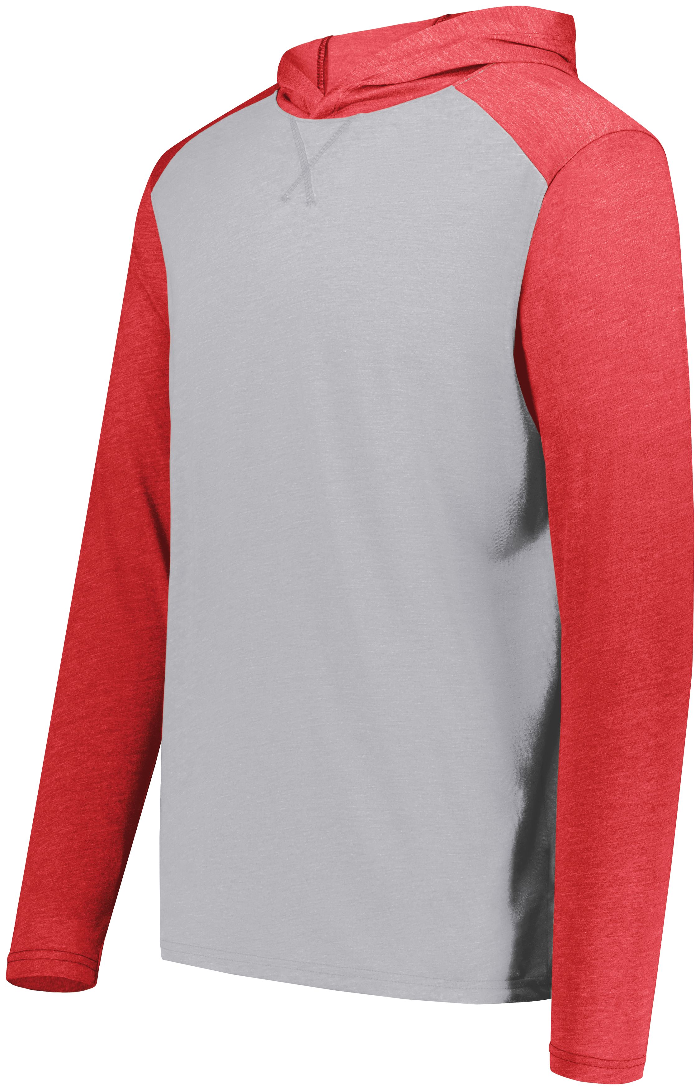 click to view Grey Heather/Scarlet Heather