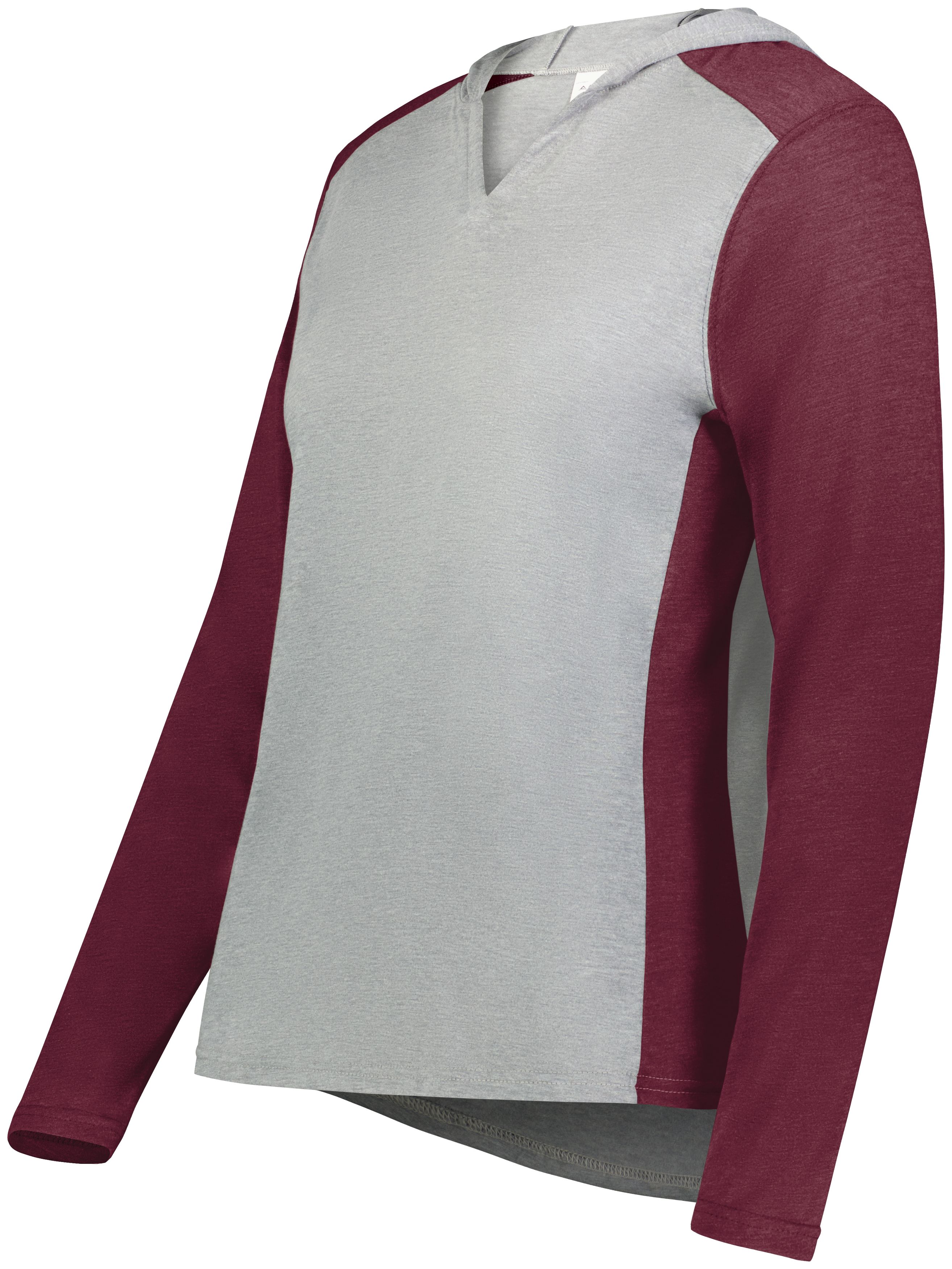 click to view Grey Heather/Maroon Heather
