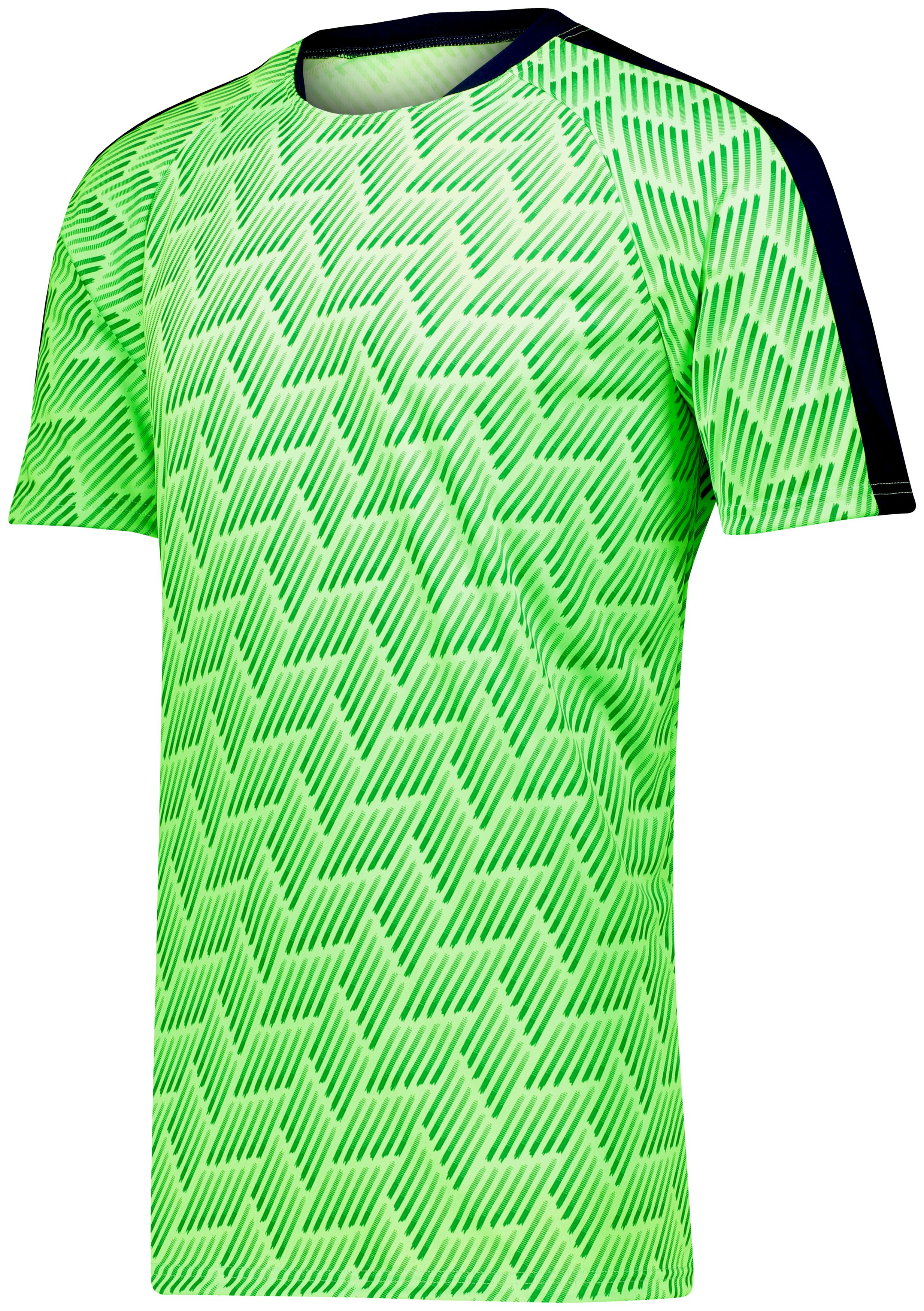 click to view Lime Print/Navy