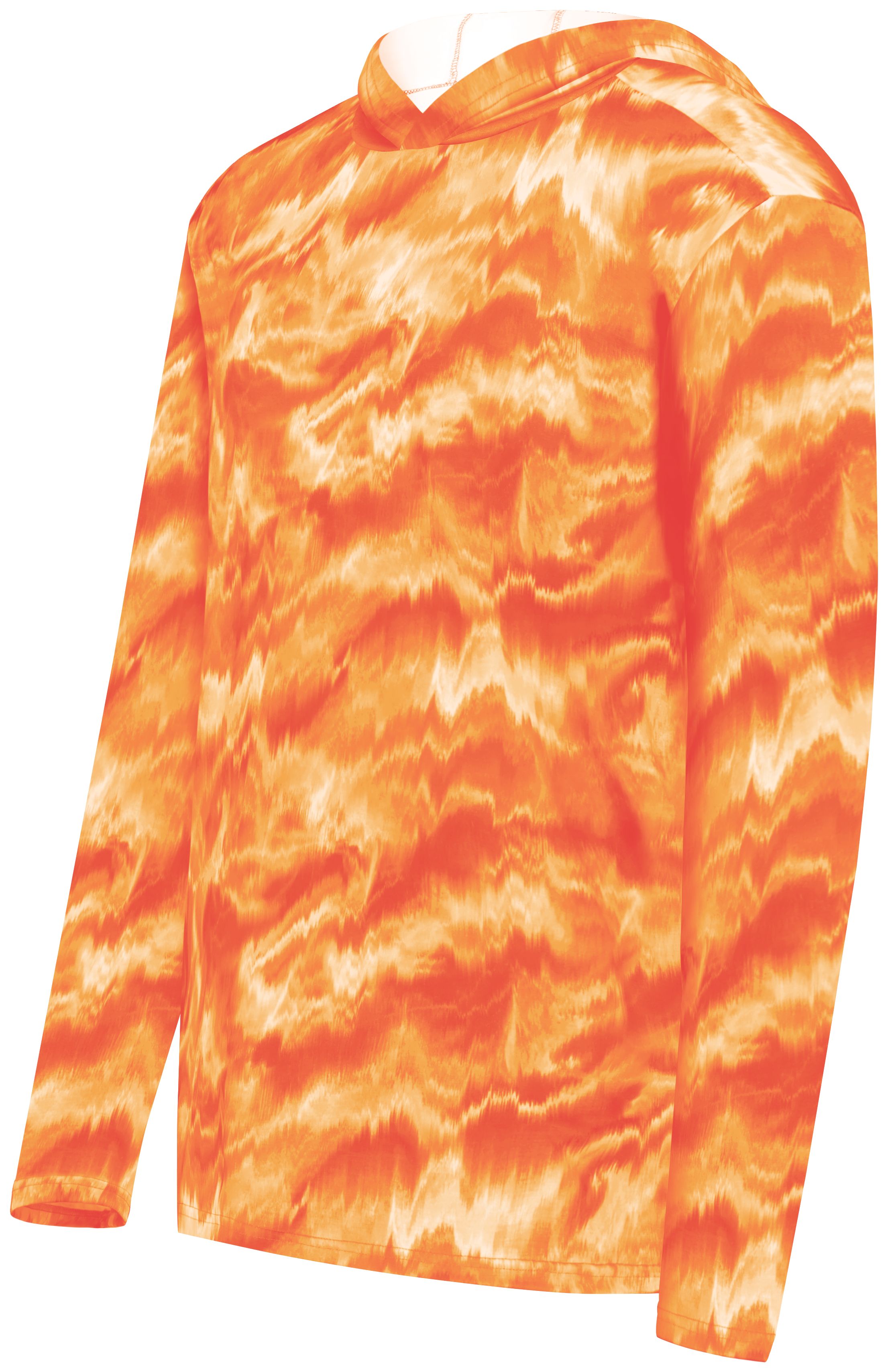 click to view Orange Shockwave Print