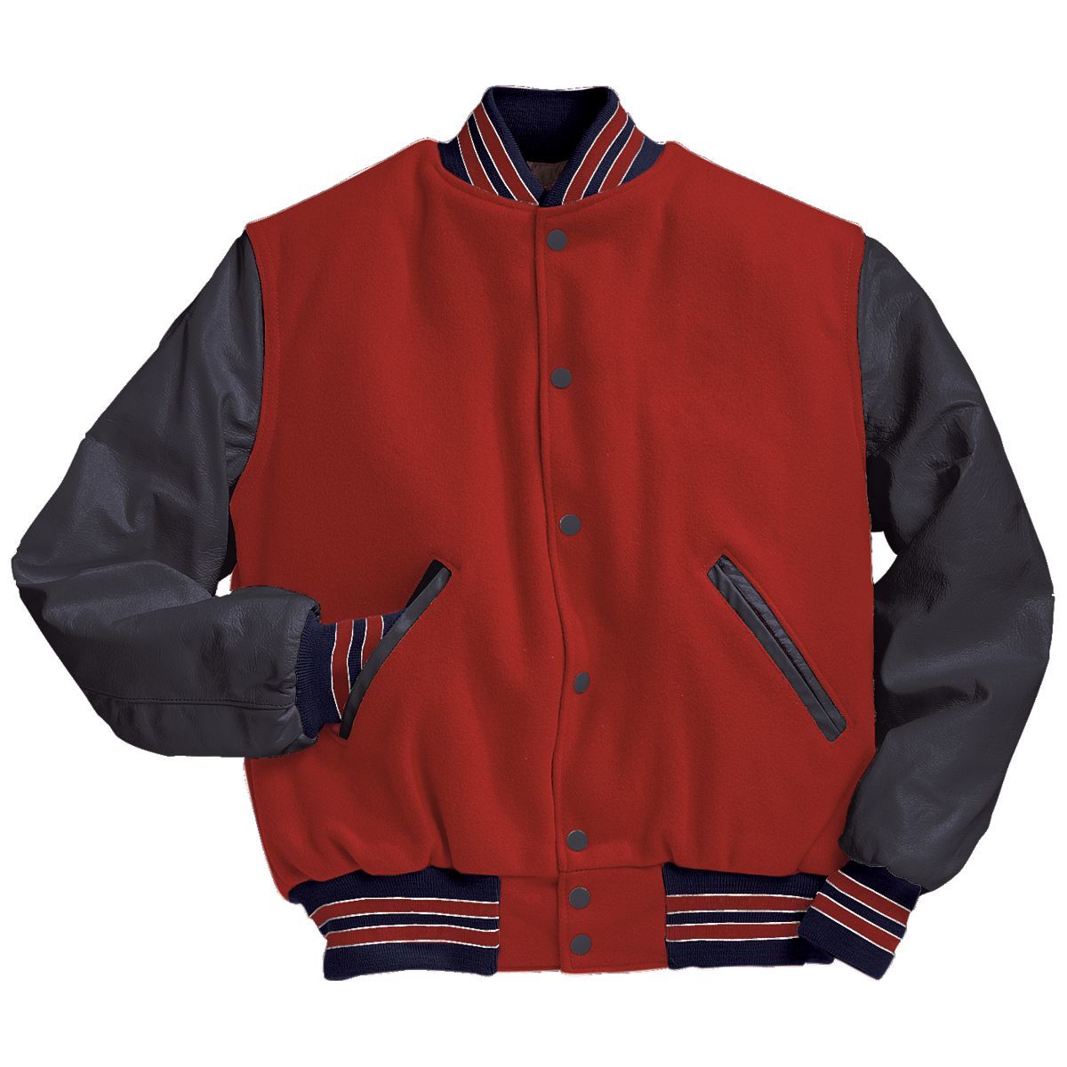 click to view Scarlet/True Navy/White