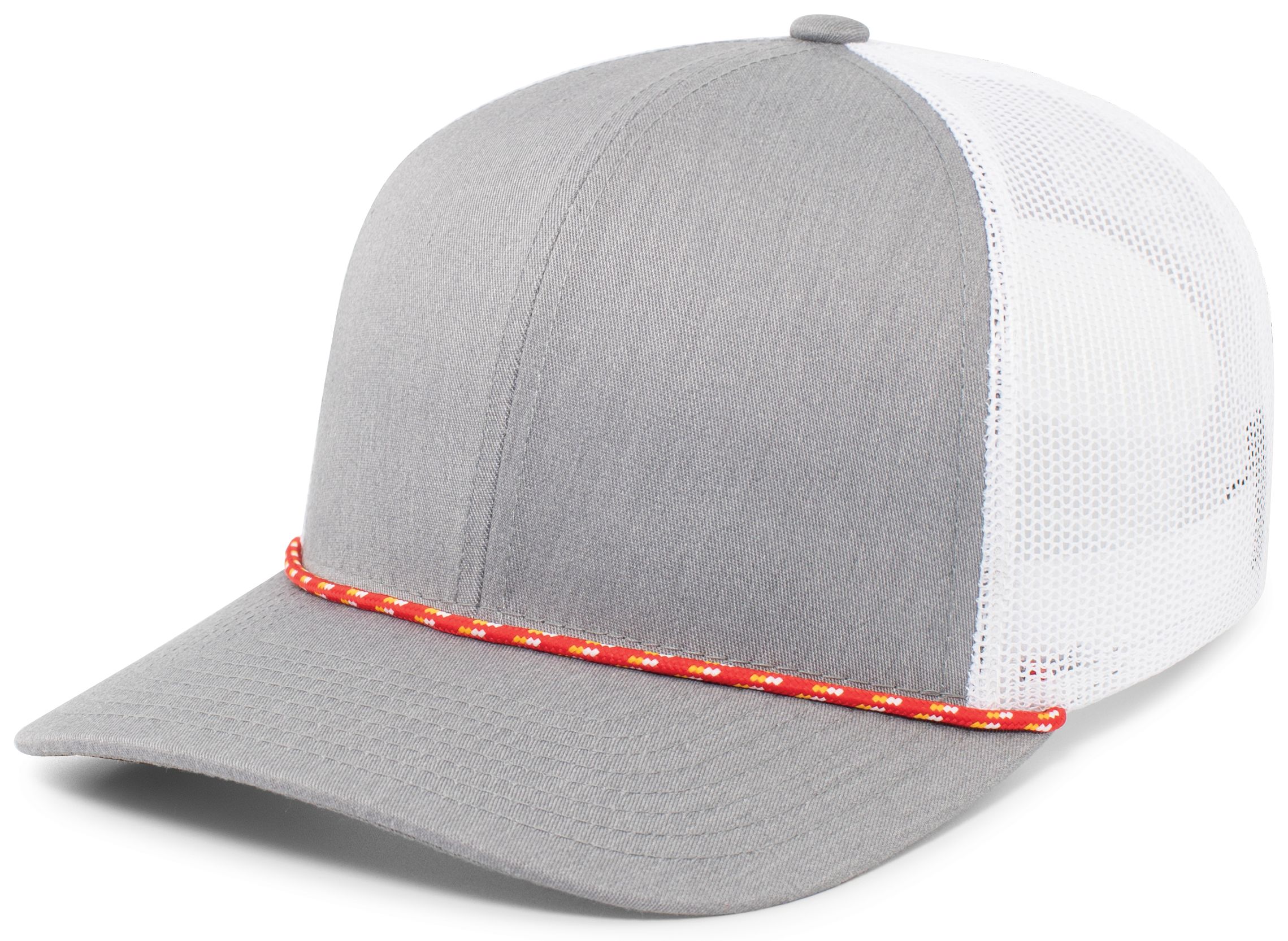 click to view Red/Heather Grey/White