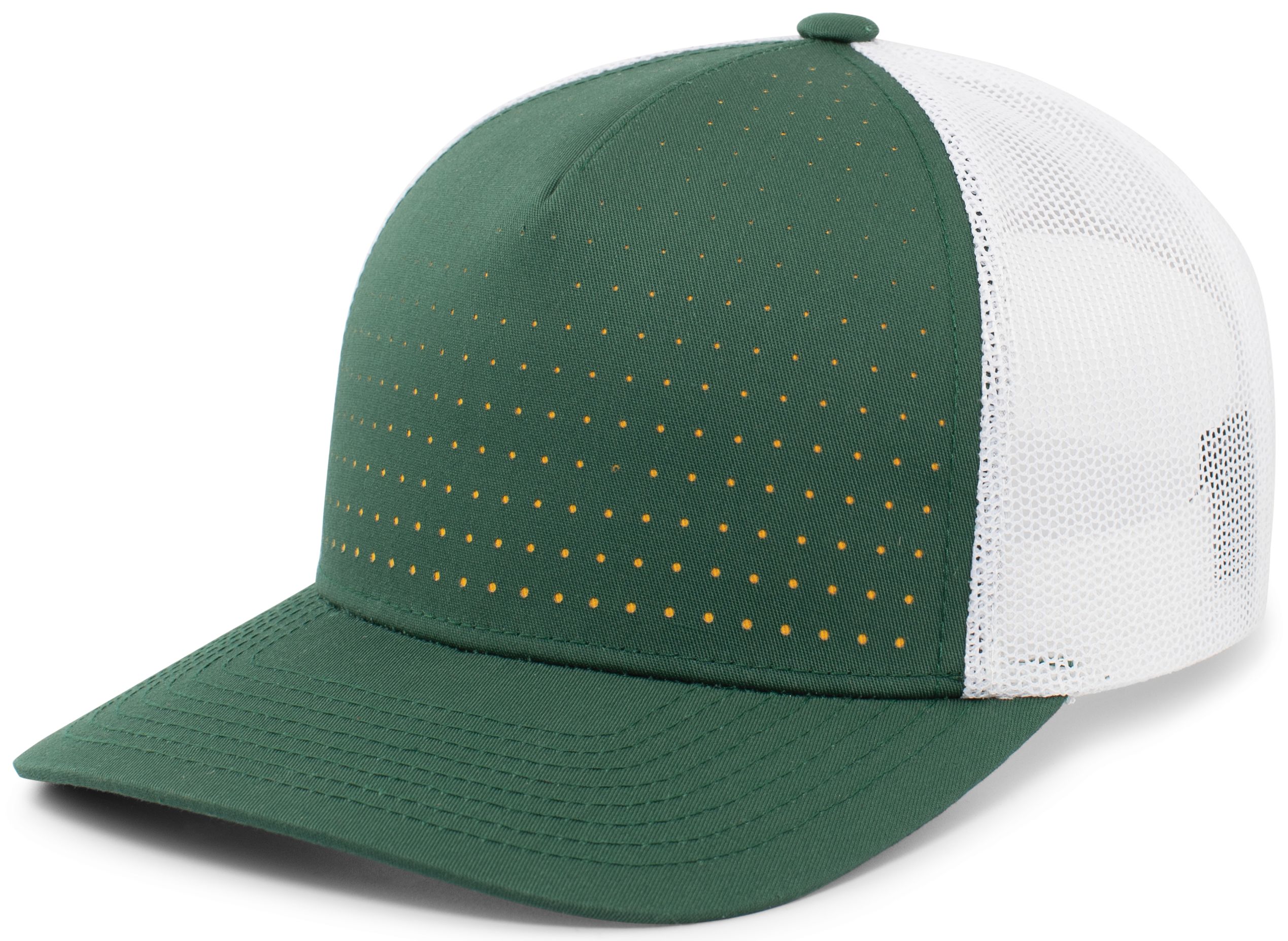 click to view Dark Green/White/Gold