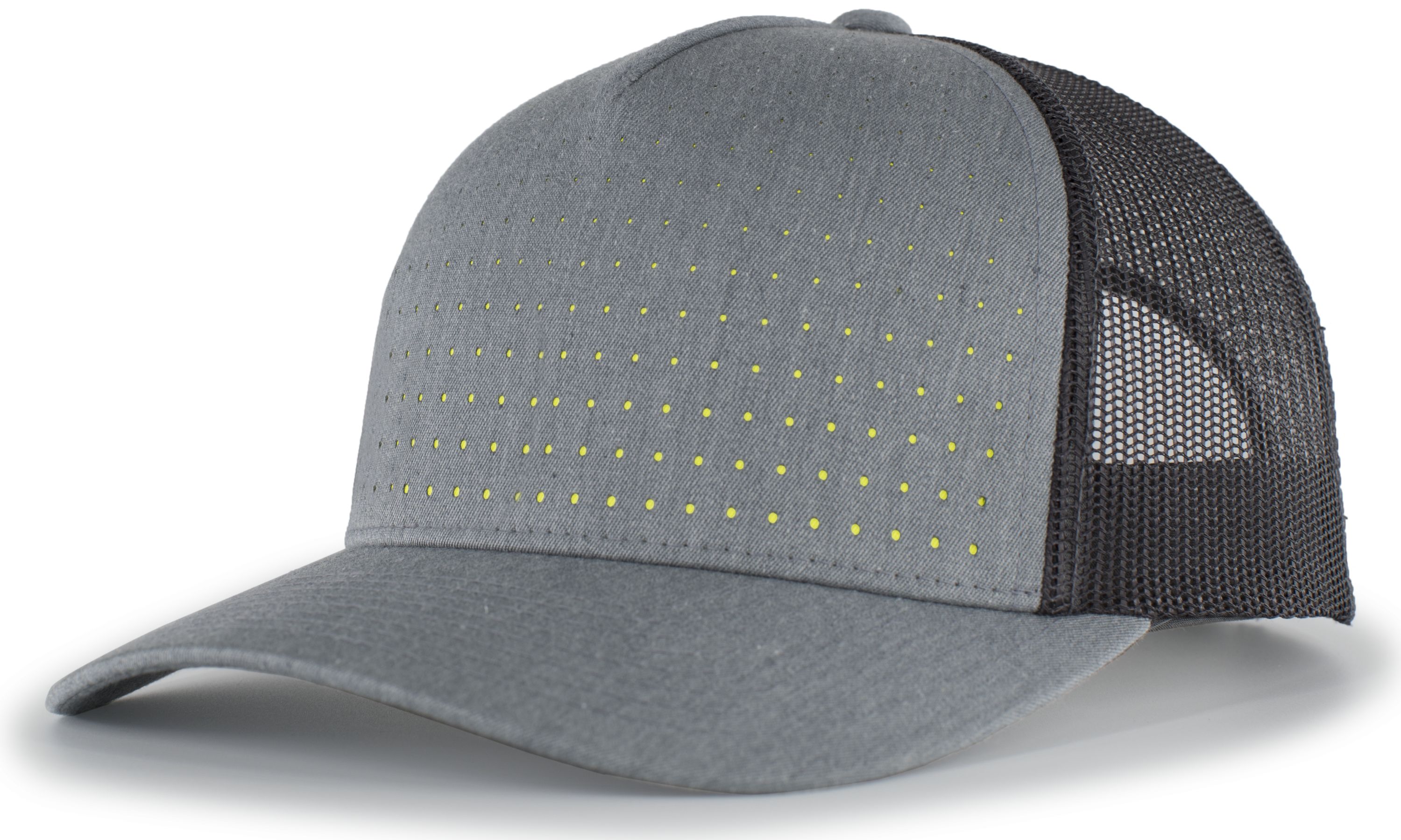 click to view Heather Grey/Light Charcoal/Acid Green