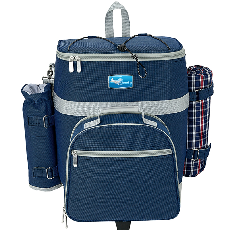 Giftcor GR4703 - Haywood 4 Person Trolley Picnic Bag