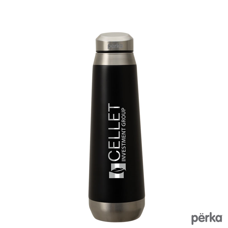 Perka® KW1506 - Trevi 17 oz. Double Wall Stainless Steel Bottle