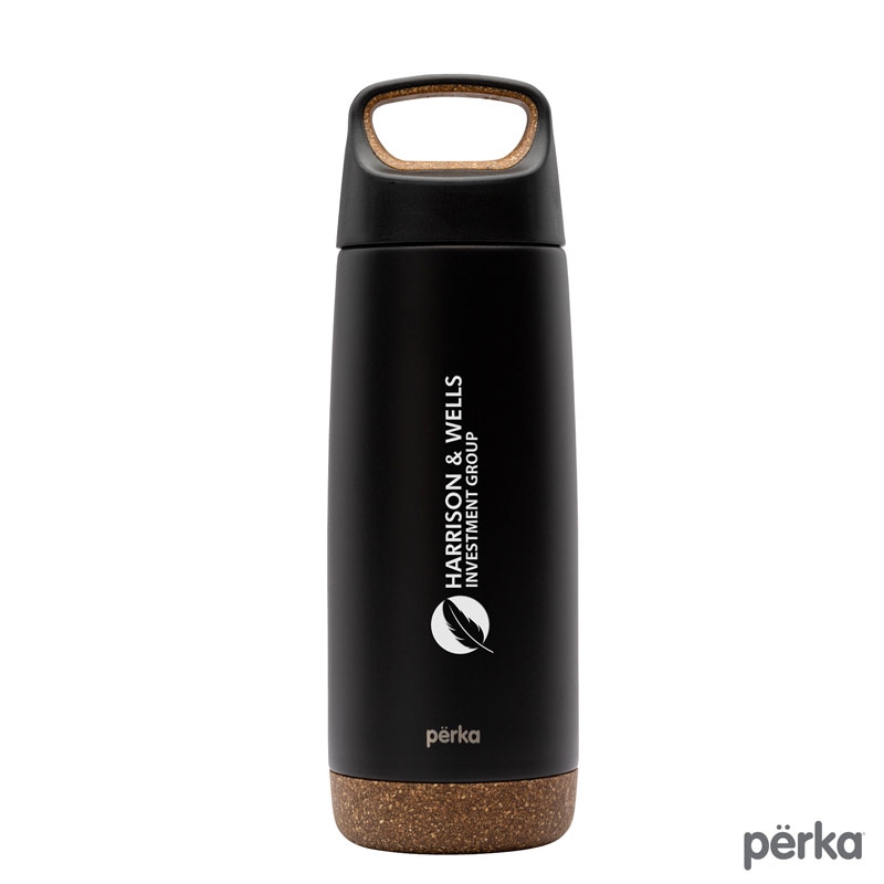 Perka® KW1519 - Axton 20 oz. Double Wall, Stainless Steel Bottle