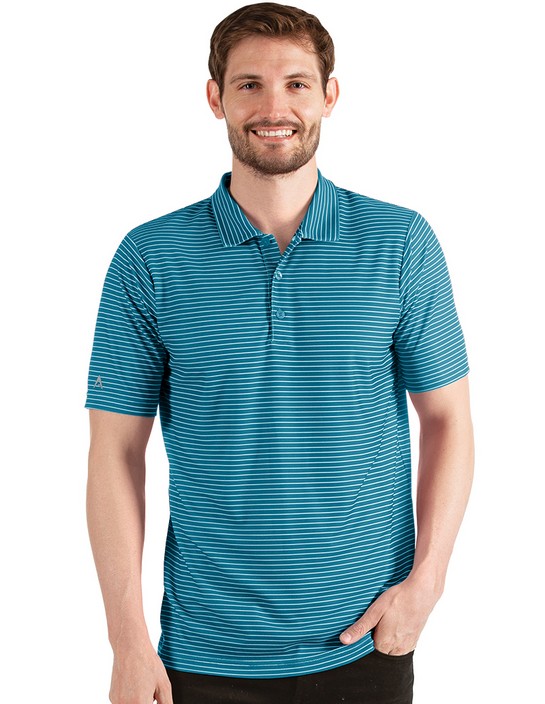 click to view Teal Heather/White