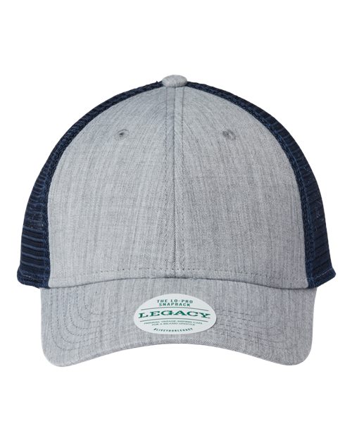 click to view Heather Grey/ Navy