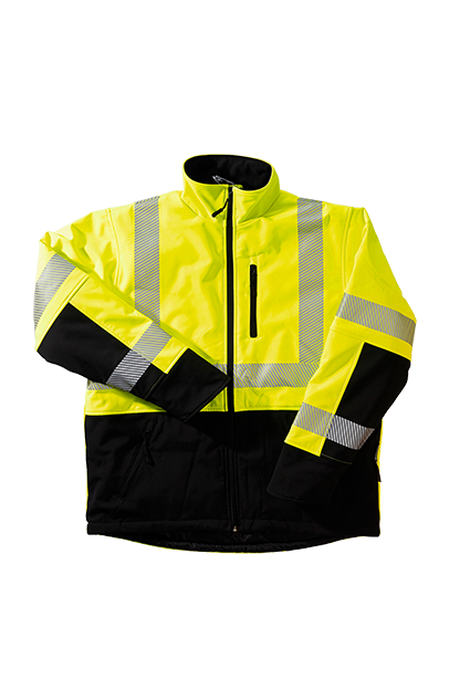 Xtreme Visibility XVSJ32135B - Xtreme-Flex™ Insulated Soft Shell No Hood Jacket
