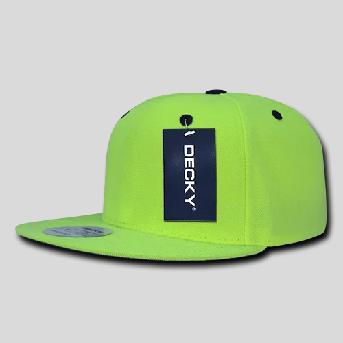 Decky 1077 - 6 Panel High Profile Structured Acrylic/Polyester Snapback