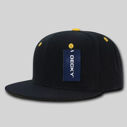 Decky 1104 - 6 Panel High Profile Structured Accent Snapback
