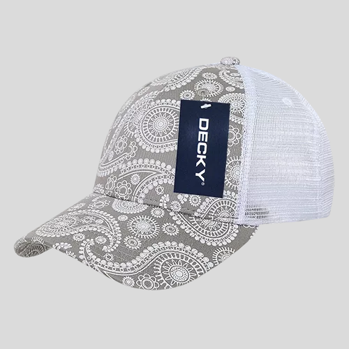 Decky 5019 Youth 6 Panel Mid Profile Structured Cotton Trucker