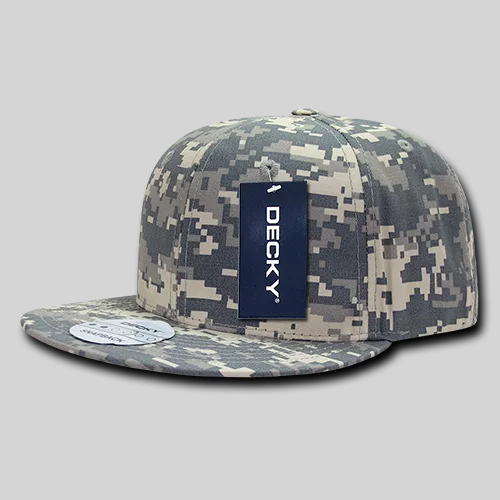 Decky 360 - 6 Panel High Profile Structured Ripstop Snapback