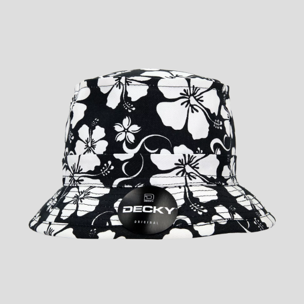 Decky 454 - Structured Floral Fisherman's Hat