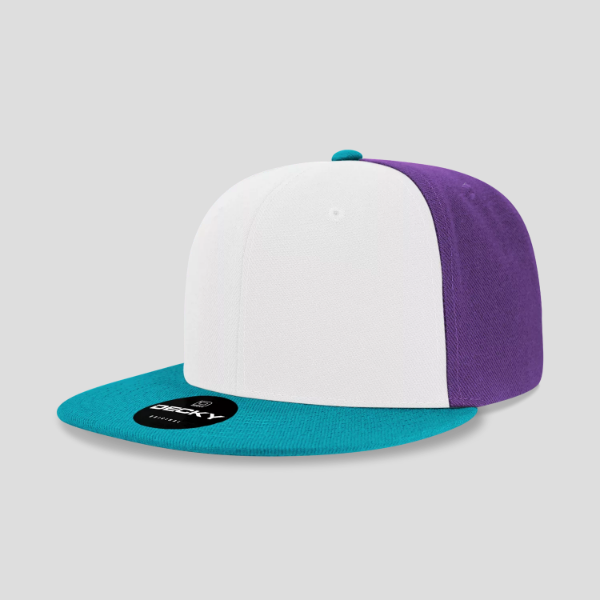 click to view Teal/White/Purple