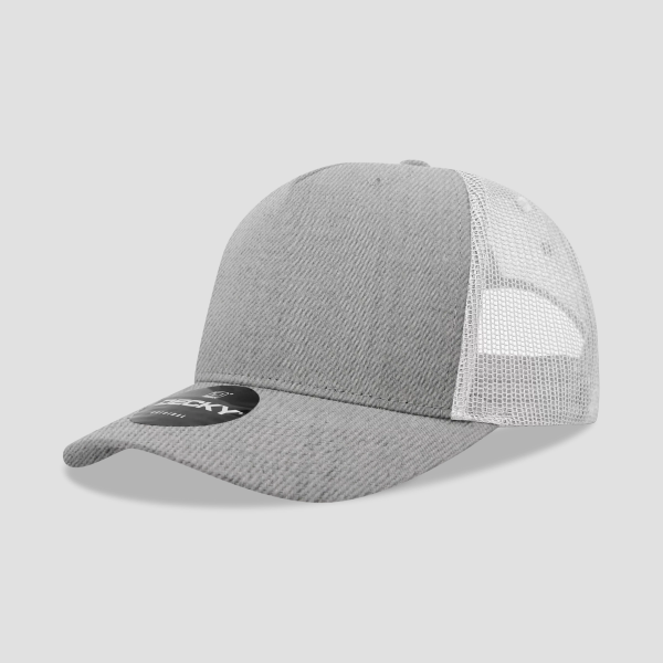 click to view Heather grey/White