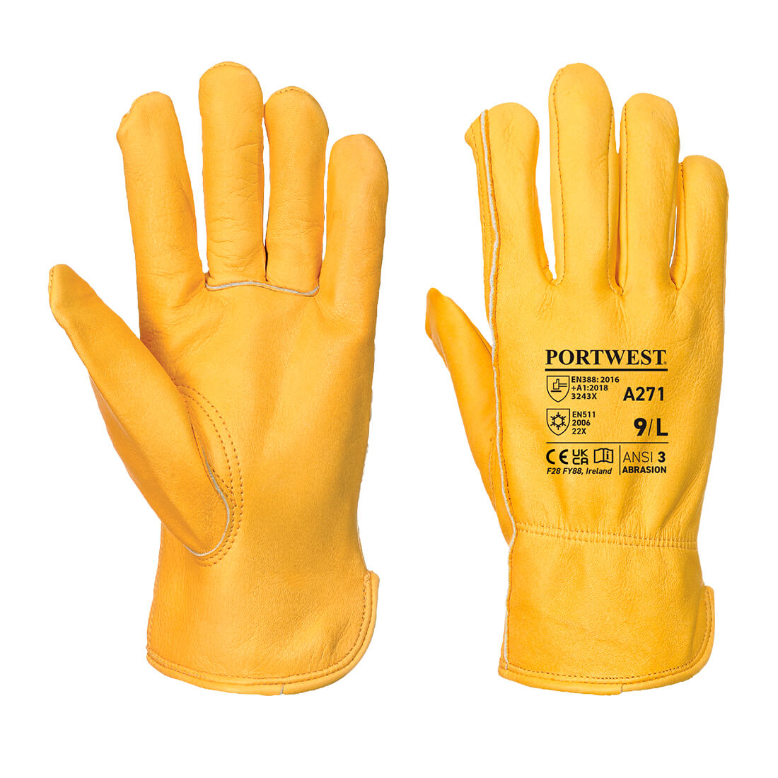 Portwest A271 - Lined Driver Glove