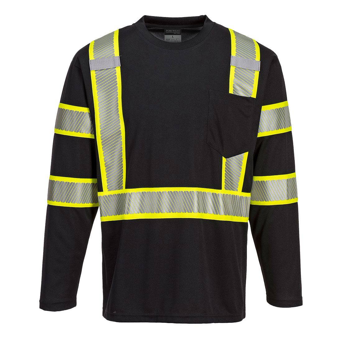 Portwest S346 - Iona Plus Long Sleeve T-Shirt
