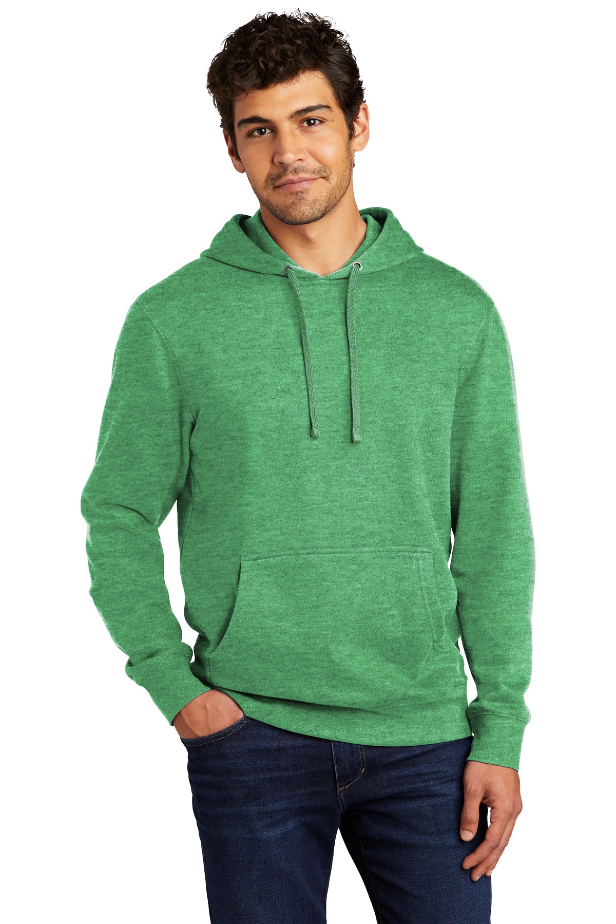 click to view Heathered Kelly Green