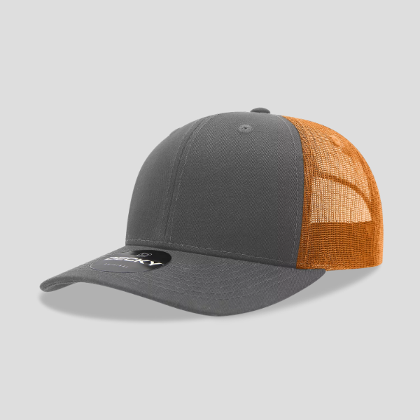 click to view Charcoal/Orange