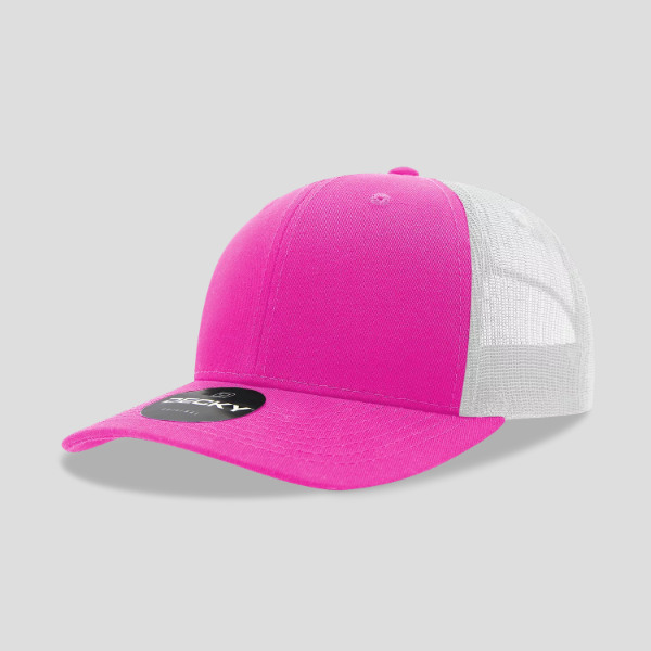click to view Hot Pink/White
