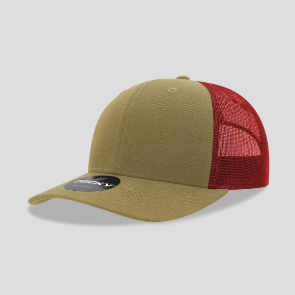 click to view Khaki/Cardinal