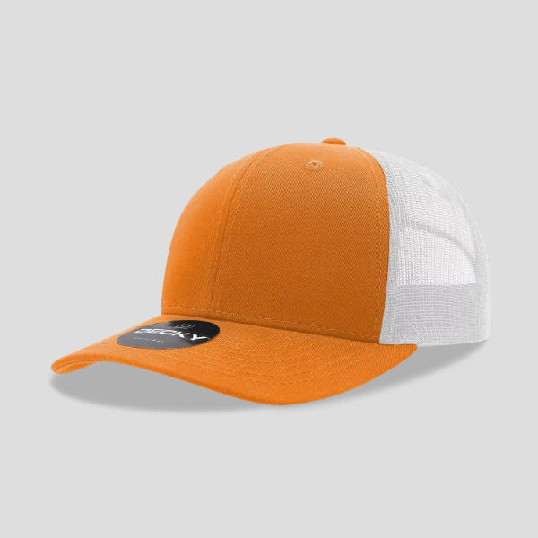 click to view Orange/White