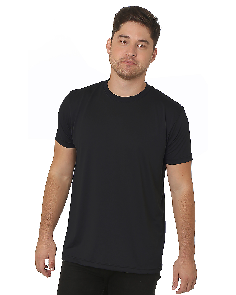 Bayside 5300 - Made In USA Unisex Performance Poly Crew