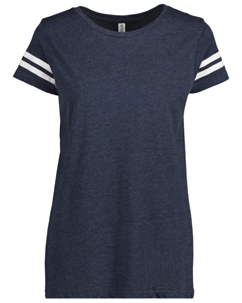 click to view Heather Navy/White