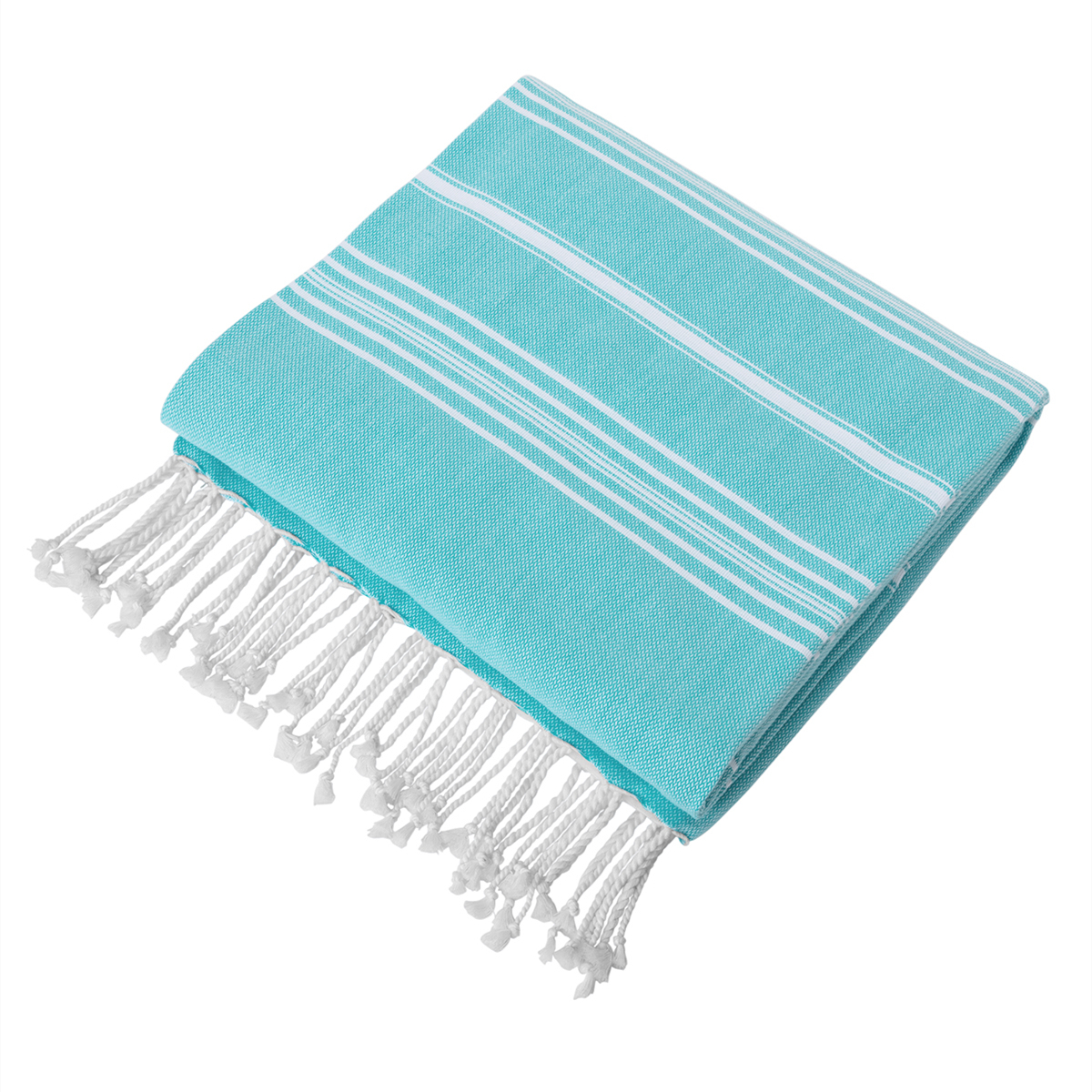 click to view Aquamarine/ White